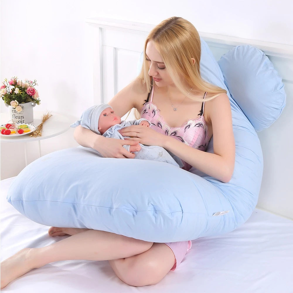 Coussin de Grossesse PANGDUBE en U — Soulagement Douleurs & Sommeil Serein | BébéSerein