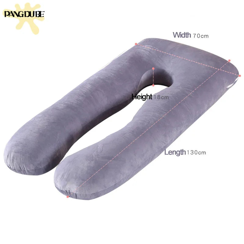 Coussin de Grossesse PANGDUBE en U — Soulagement Douleurs & Sommeil Serein | BébéSerein