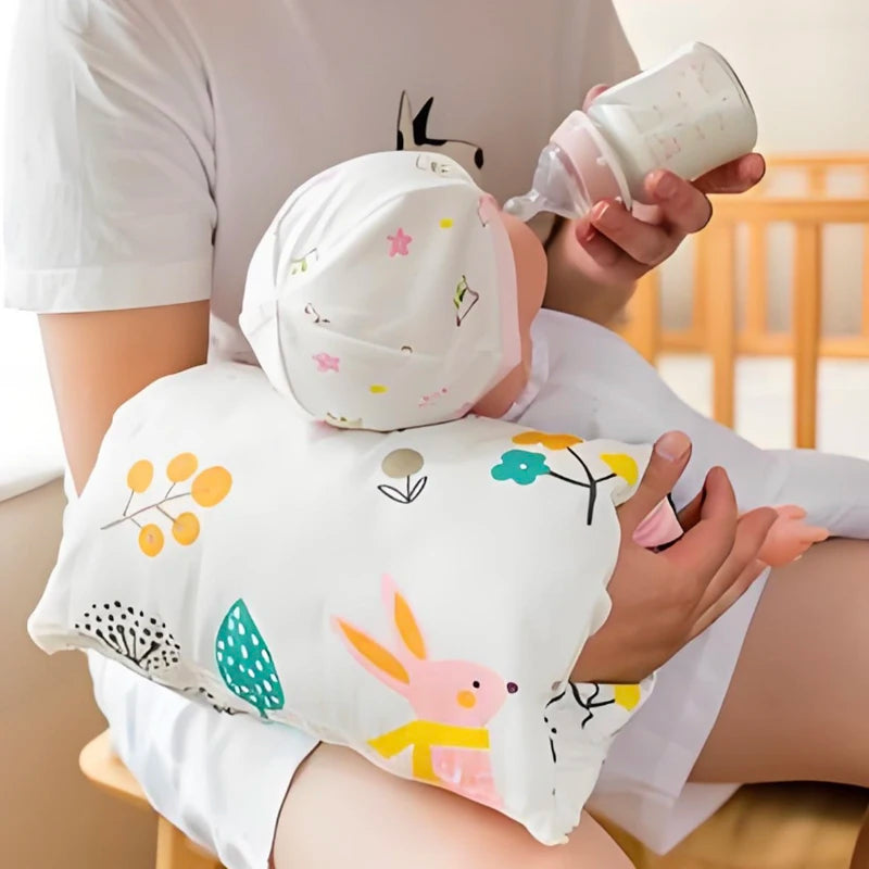 Coussin d'allaitement bébé en coton doux et épais ; Coussin pour les bras ; Coussin d'alimentation ; Produits de maternité et pour bébés